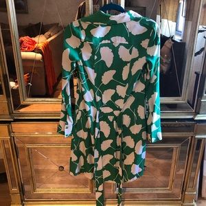 Diane von Furstenberg Green Dress